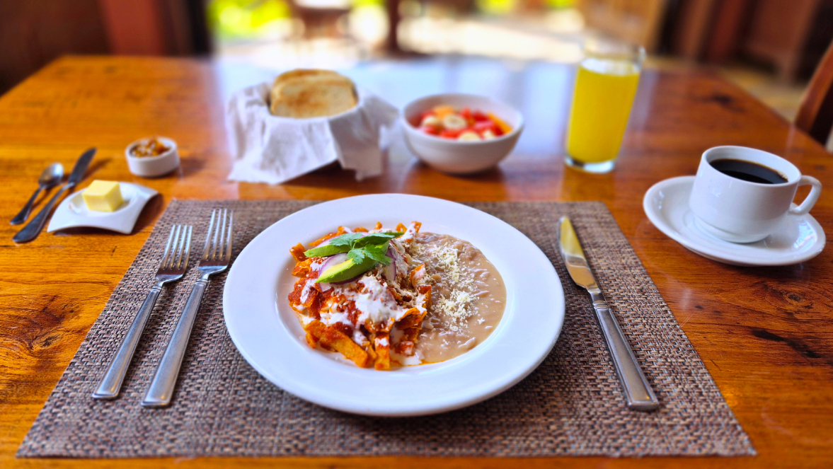 Breakfast at Hotel Casa San Pancho